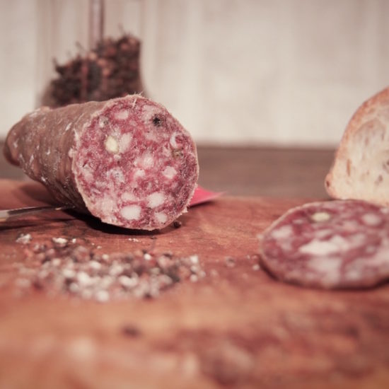 saucisson aux 3 poivres